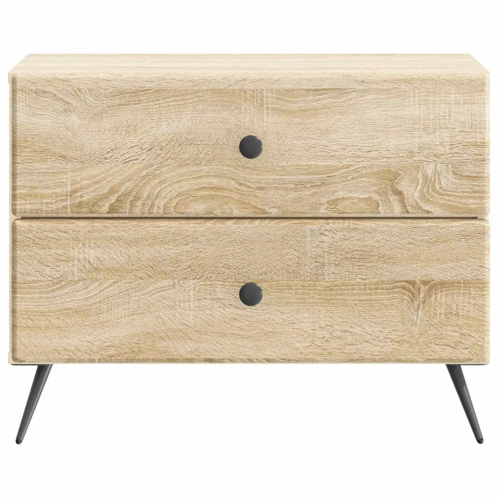 Armadio da Notte con cassetto Rovere Sonoma 62 x 34,5 x 47,5 cm