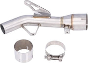 Sistema di Scarico in Acciaio Inox 304 - Termoresistente - Facile da Installare - Sostituzione per Z900 2017-2021 - Ispezione di Fabbrica - Materiale Duraturo - Tubo di Scarico