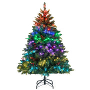 Albero di 150cm natale artificiale con controllo remoto multicolori controllabili tramite app, Albero per casa e ufficio Verde-Alberi di Natale