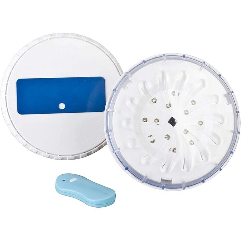 SET 2 FARETTI PER PISCINA FUORI TERRA A LED CON TELECOMANDO