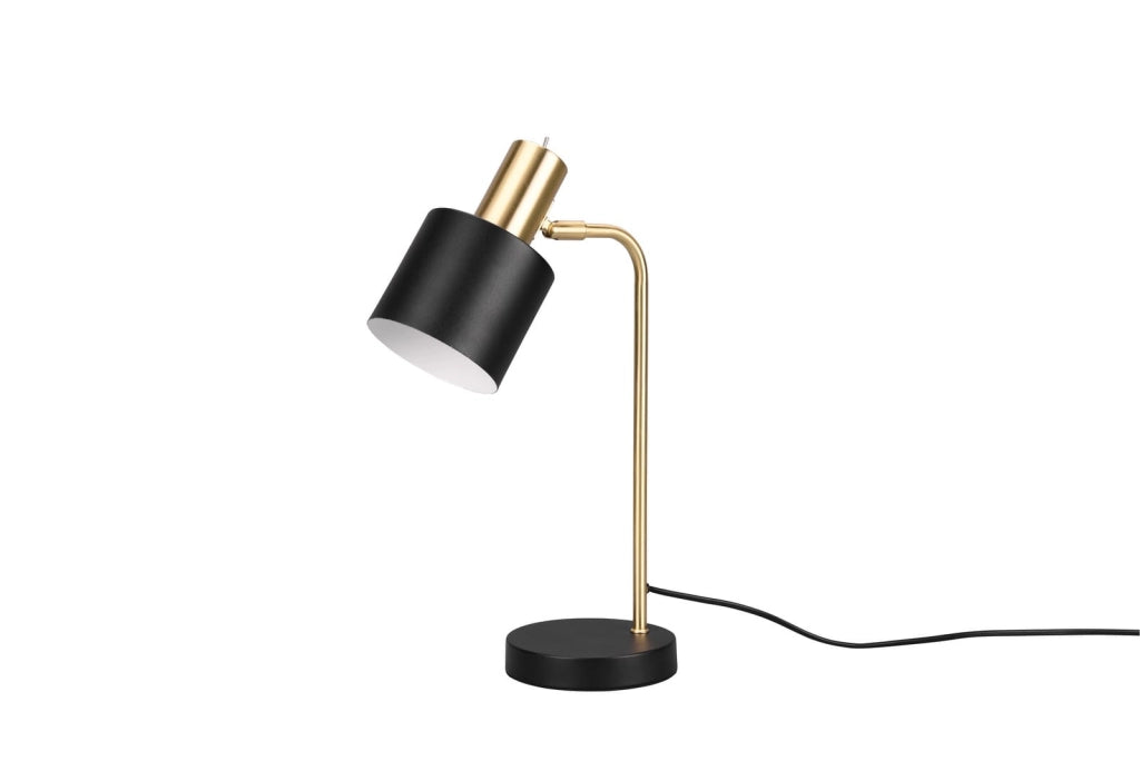 Lampada da tavolo ADAM nero/oro metallo E14 RL R51041080