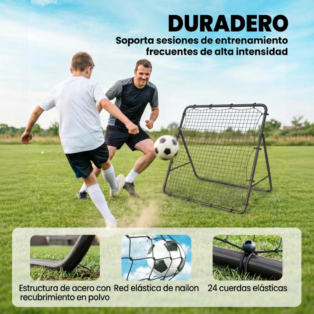 Porta Pallone da Calcio Pieghevole ¨C zephmum ¨C Nero 120x73x112 cm