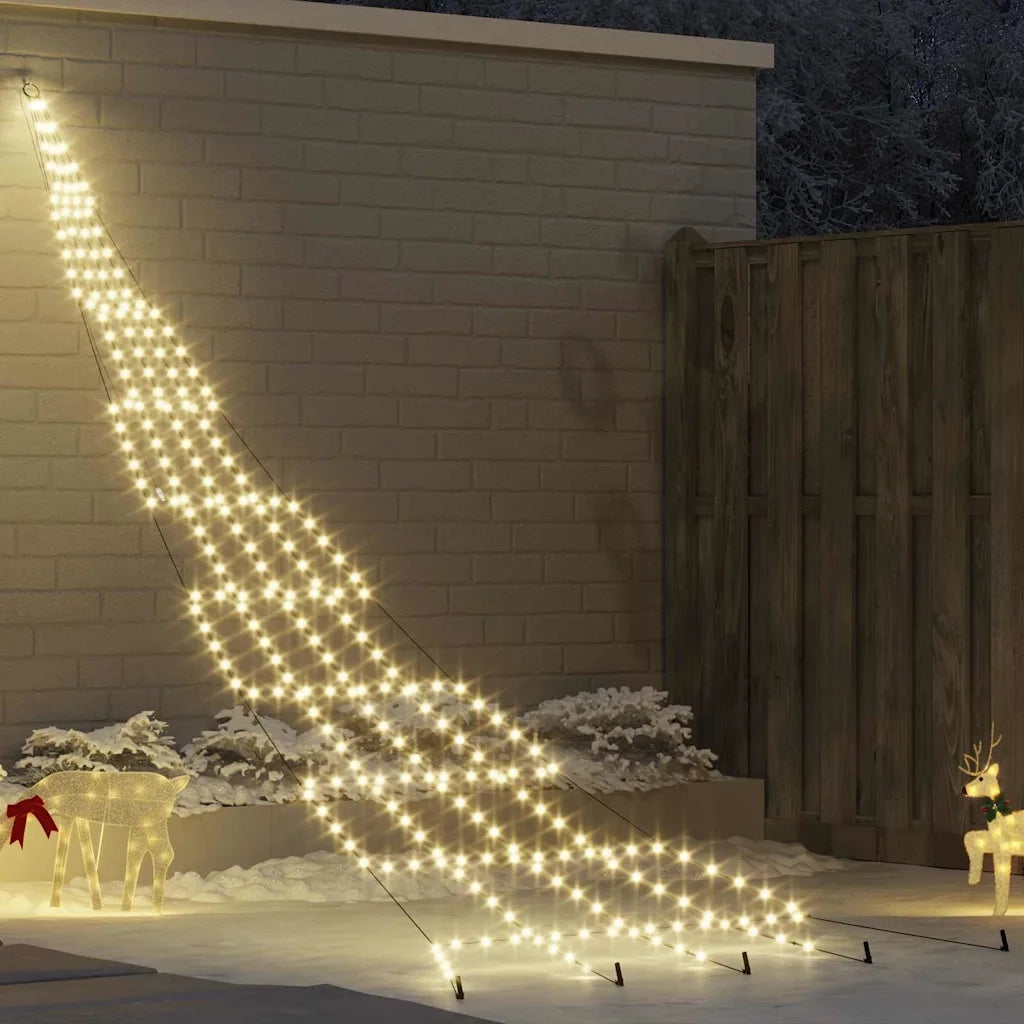 Albero di Natale LED con picchetti per il terreno 511 cm 42018745