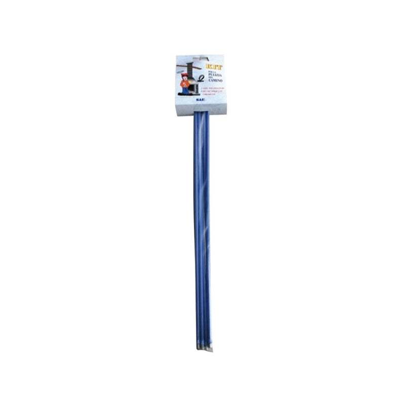 Scovolo Camino Acciaio Tondo mm 250 Kit Eco
