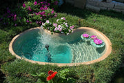 Laghetto polinesia cm 140x80x45 capacità litri 200 giardino