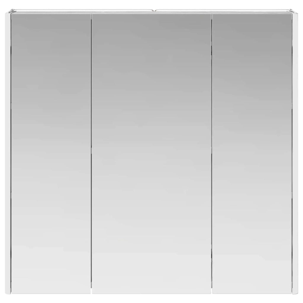 Mobiletto per specchio da bagno con lo scaffale Grigio Sonoma 889260
