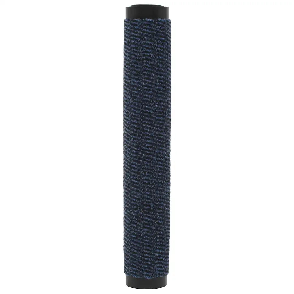 Tappeti Antipolvere 2 pz Rettangolari Trapuntati 60x90 cm Blu cod mxl 42908