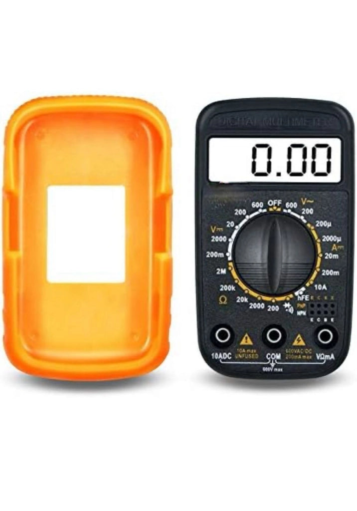 Multimetro Digitale Tester Professionale Tascabile con Cavi Puntali Display 830LN