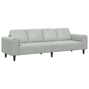 Divano | Divano da soggiorno | Sofa per Soggiorno Grigio chiaro 250 x 77 x 76 cm
