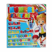 Trade Shop - Lettere E Numeri Imparare Giocattolo Gioco Educativo Didattico Per Bambini -