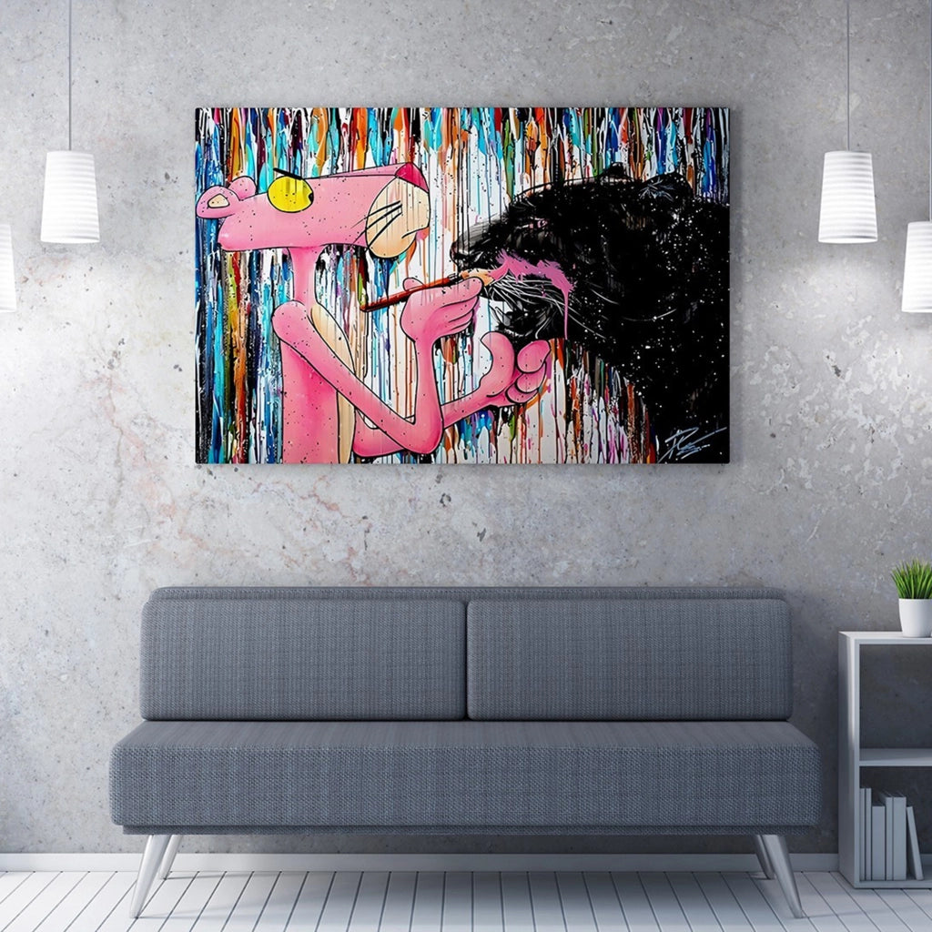 Nanoma, Quadro Materiale Struttura in Tessuto, 50x70h cm Multicolore