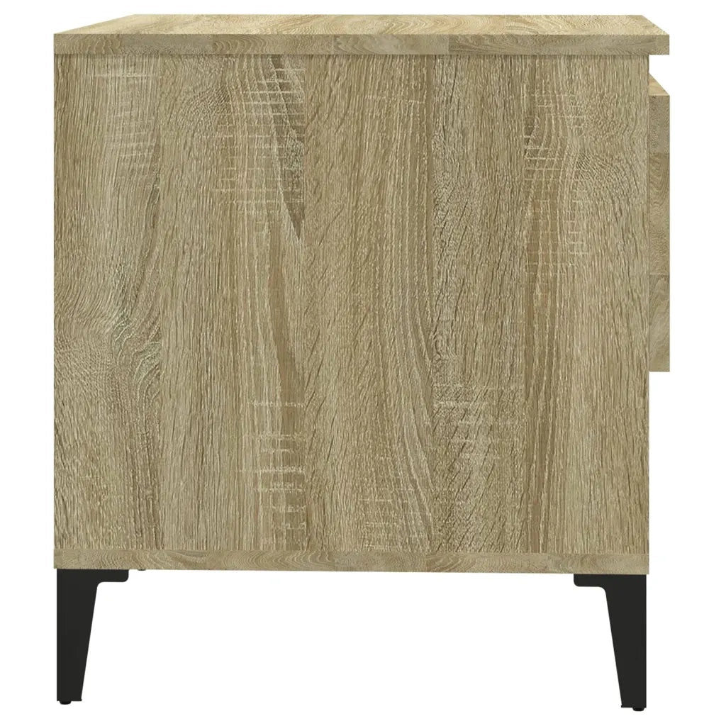 Tavolino Rovere Sonoma 50x46x50 cm in Legno Multistrato 819554