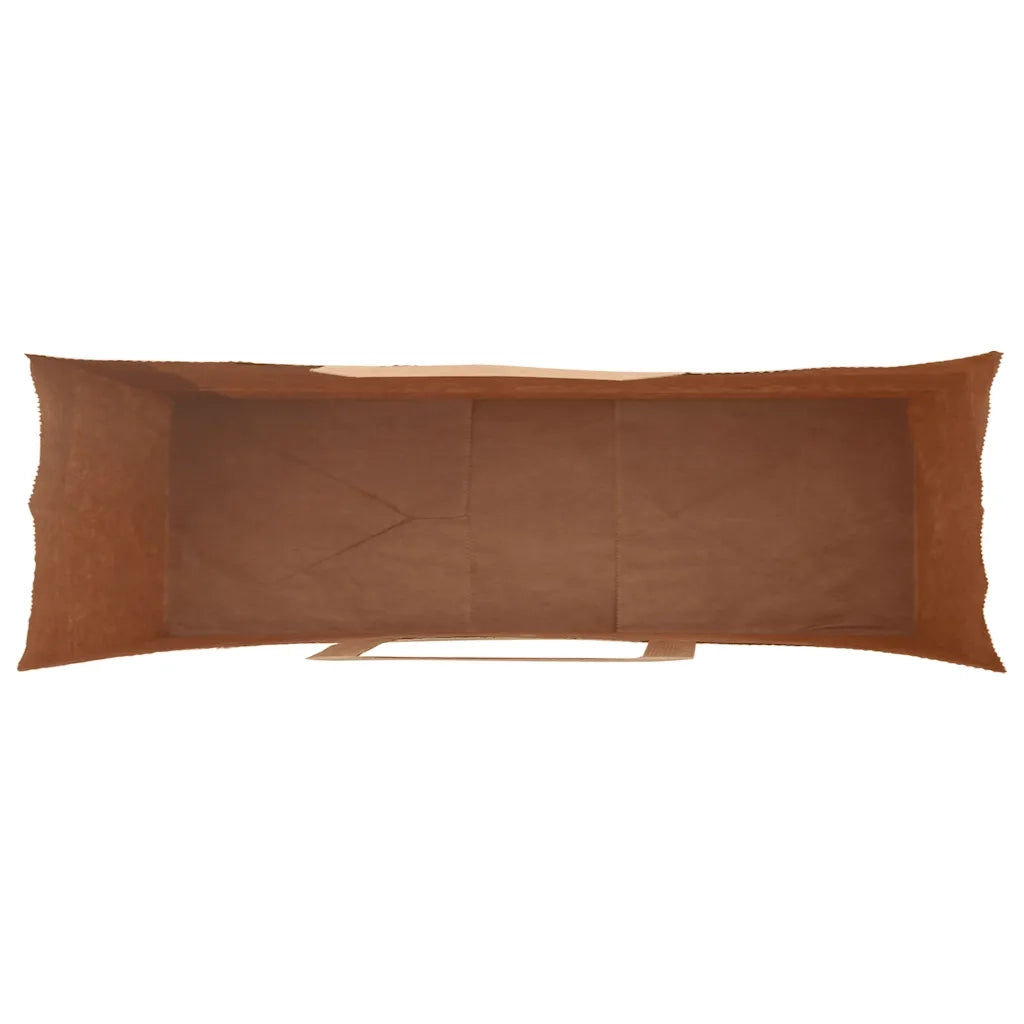 vidaXL Sacchetti di Carta 250 pz con Manici Neri 54x15x49 cm