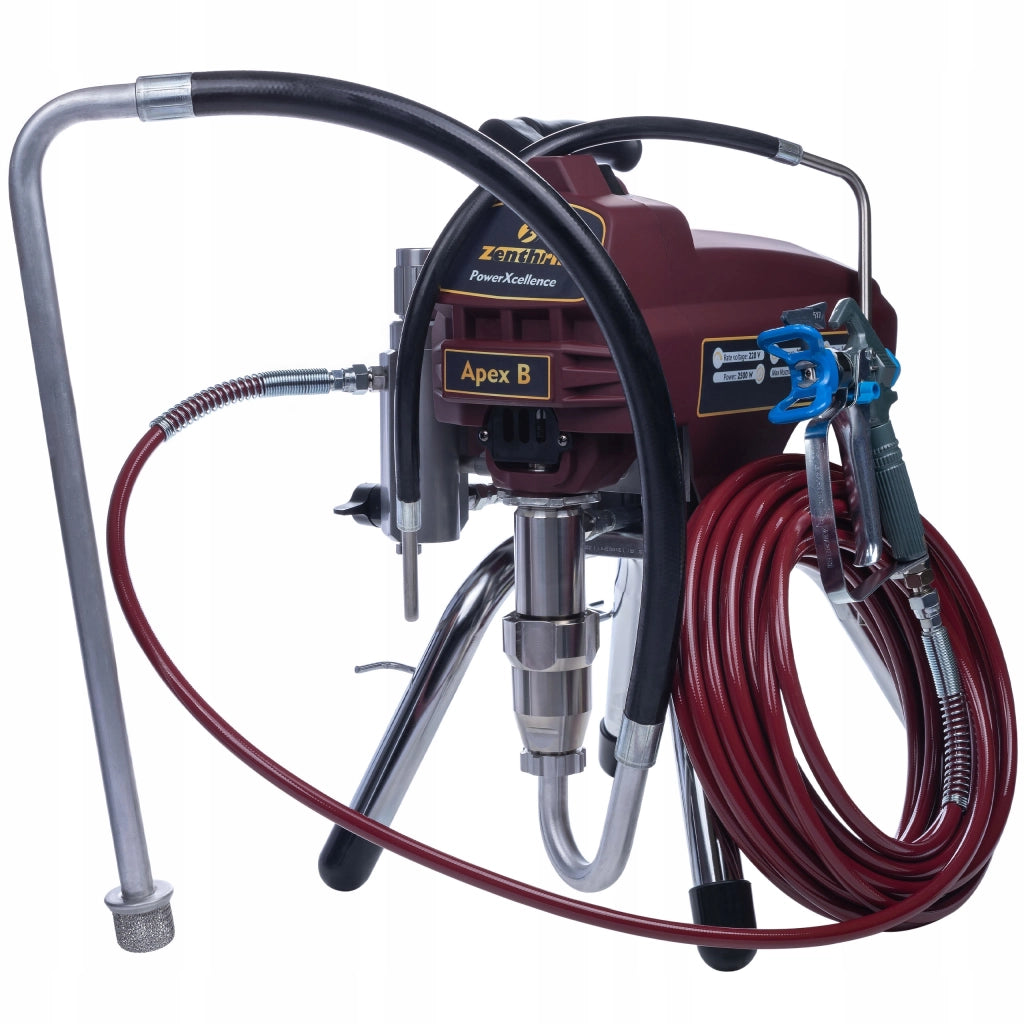 Spruzzatore Airless Vernice Professionale Zenthril Apex B 2500W Pompa Pittura Elettrica 3,2 L/min