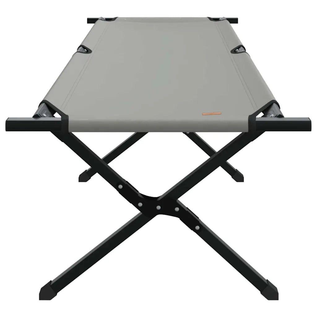 Letto da campeggio pieghevole Grigio 193 x 69 x 45 cm CFW7164822