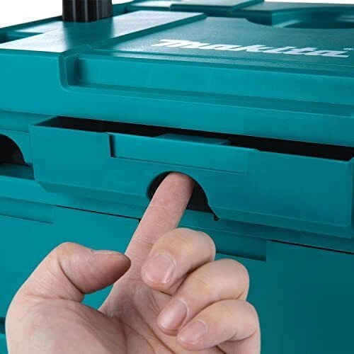 Makita ?-84349 Set di cassette degli attrezzi Plastica Verde