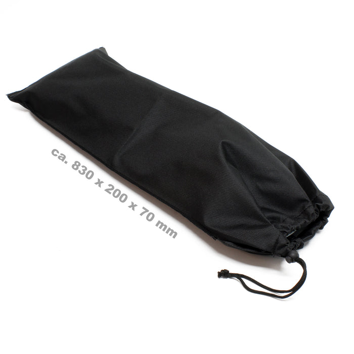 Brandina per cani e gatti 92x77x20cm, portata 50kg, cuccia nera, lettino da esterno per animali