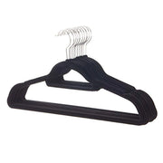 Trade Shop - Set 6 Pezzi Gruccia Grucce In Velluto Appendi Abiti Camicie Vestiti Salvaspazio -