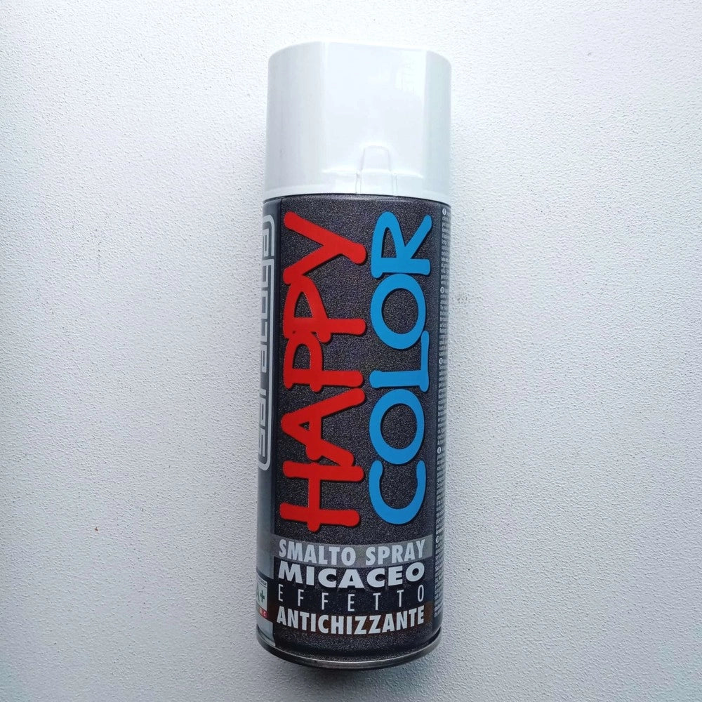 Saratoga bomboletta happy color 400ml micaceo antracite sovraverniciabile acrilica