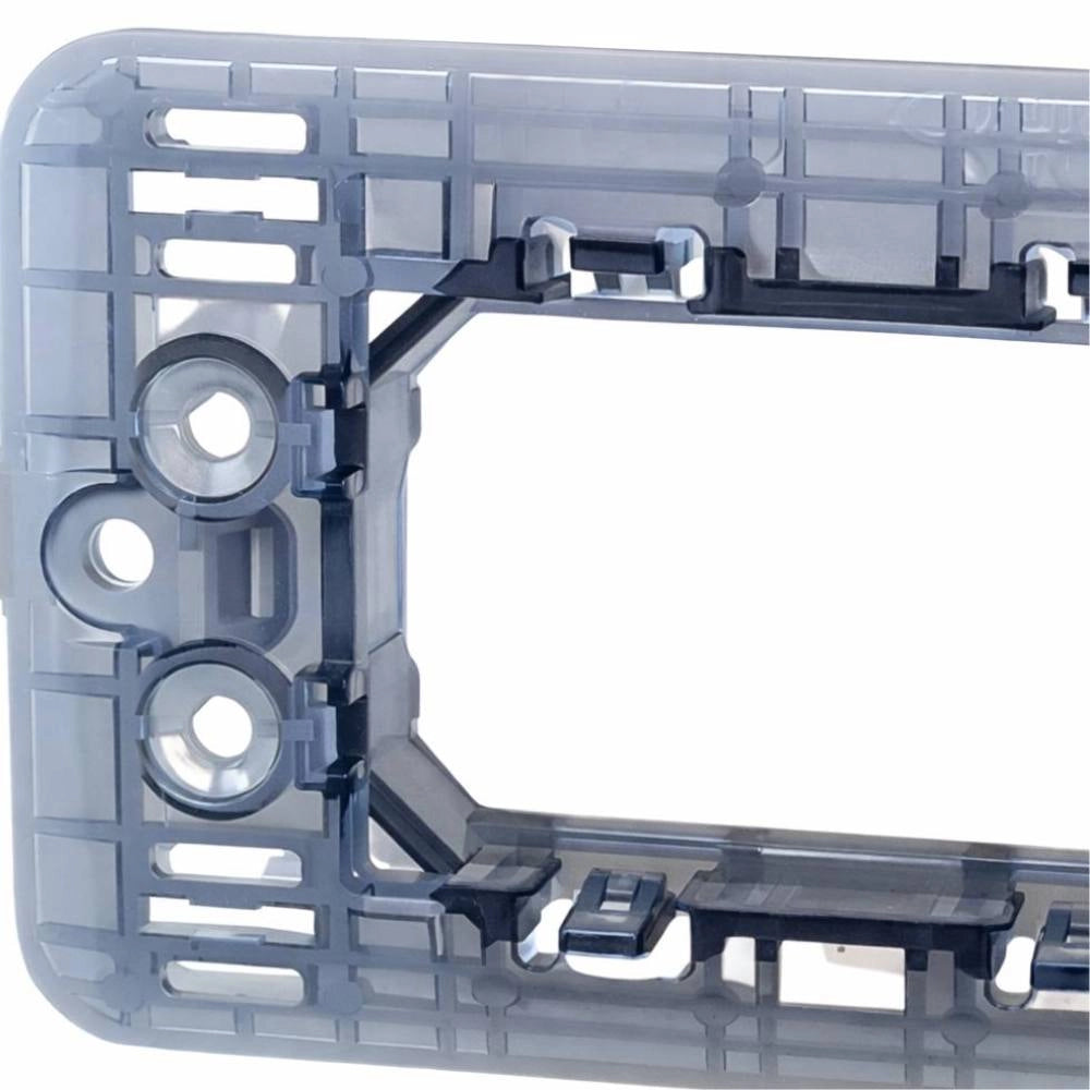 Biesse supporto per placche compatibili con bticino matix diverse modulazioni *** numero posti 6 posti, confezione 1