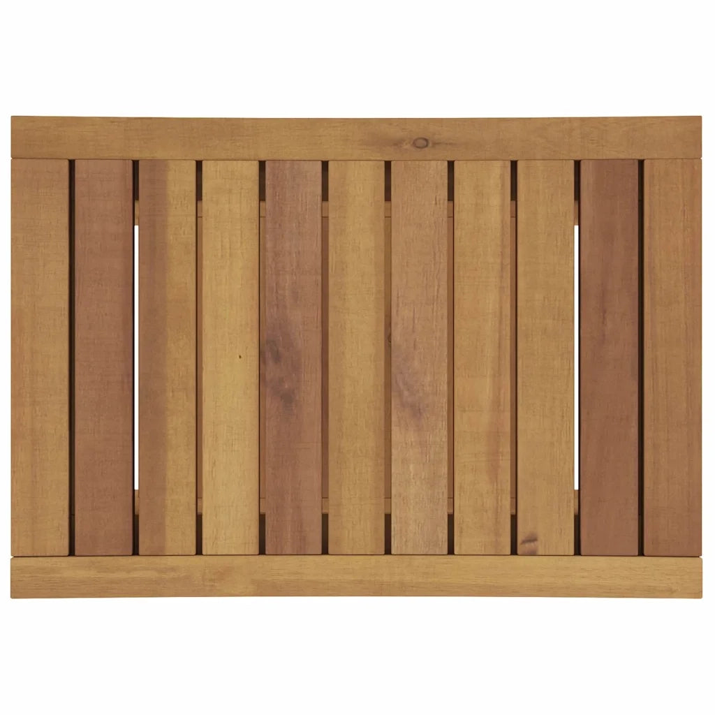 Tavolino | Tavolo laterale da Bagno 50x35x45 cm in Legno Massello di Teak