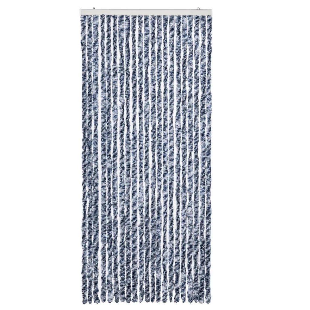Zanzariera Blu e Bianco 90x200 cm Ciniglia CFW6265492