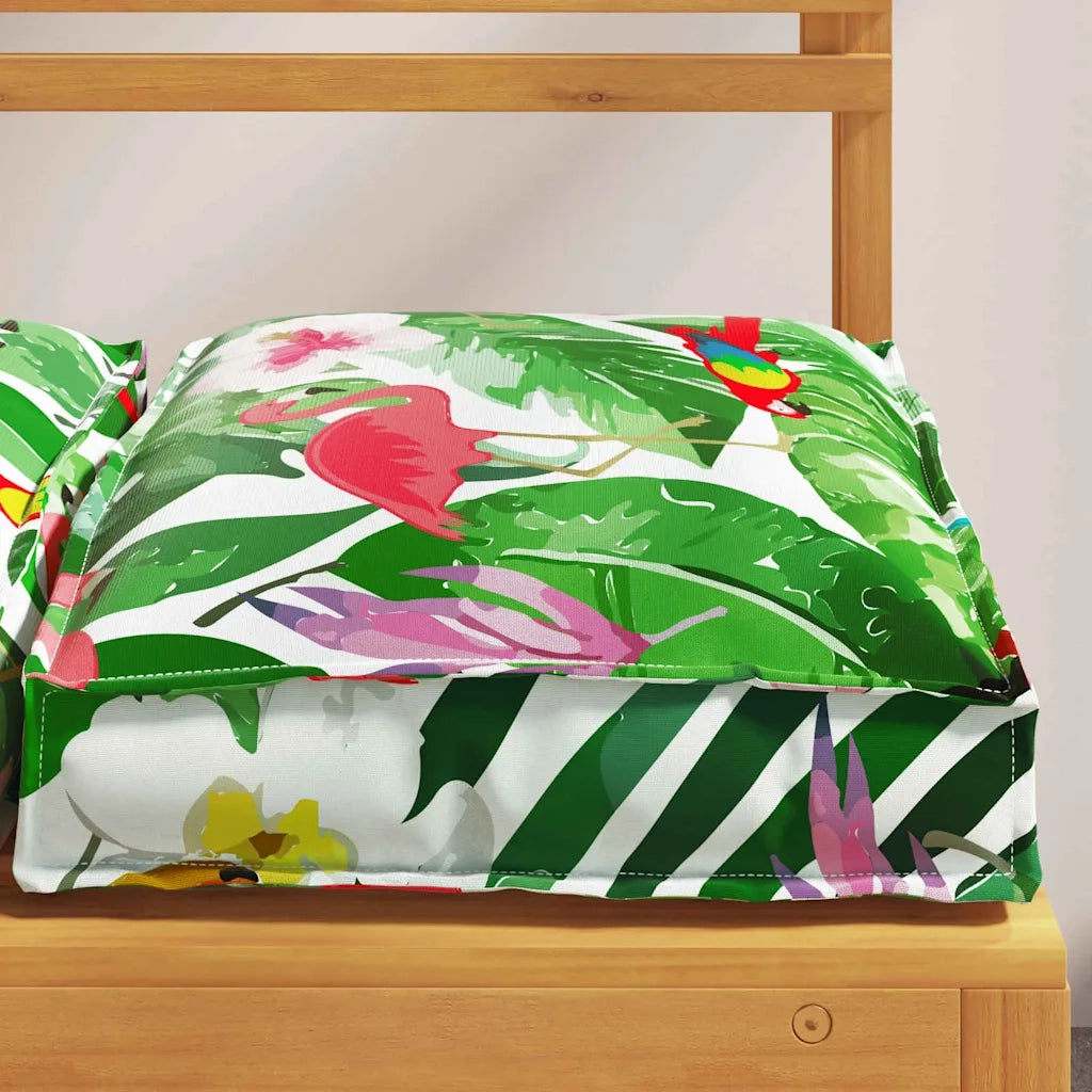 Cuscino 4 pcs Multicolore 40 x 40 x 8 cm Tessuto Oxford 42001597