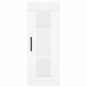 Credenza Bianca 34,5x34x180 cm in Legno Multistrato 3199257