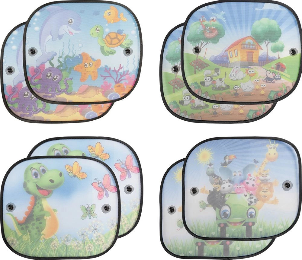 Coppia di Tendine Laterali Magic Fantasy con grafiche assortite Universale