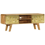Mobile Porta TV in Legno Massello di Mango 120x30x45 cm cod mxl 58825