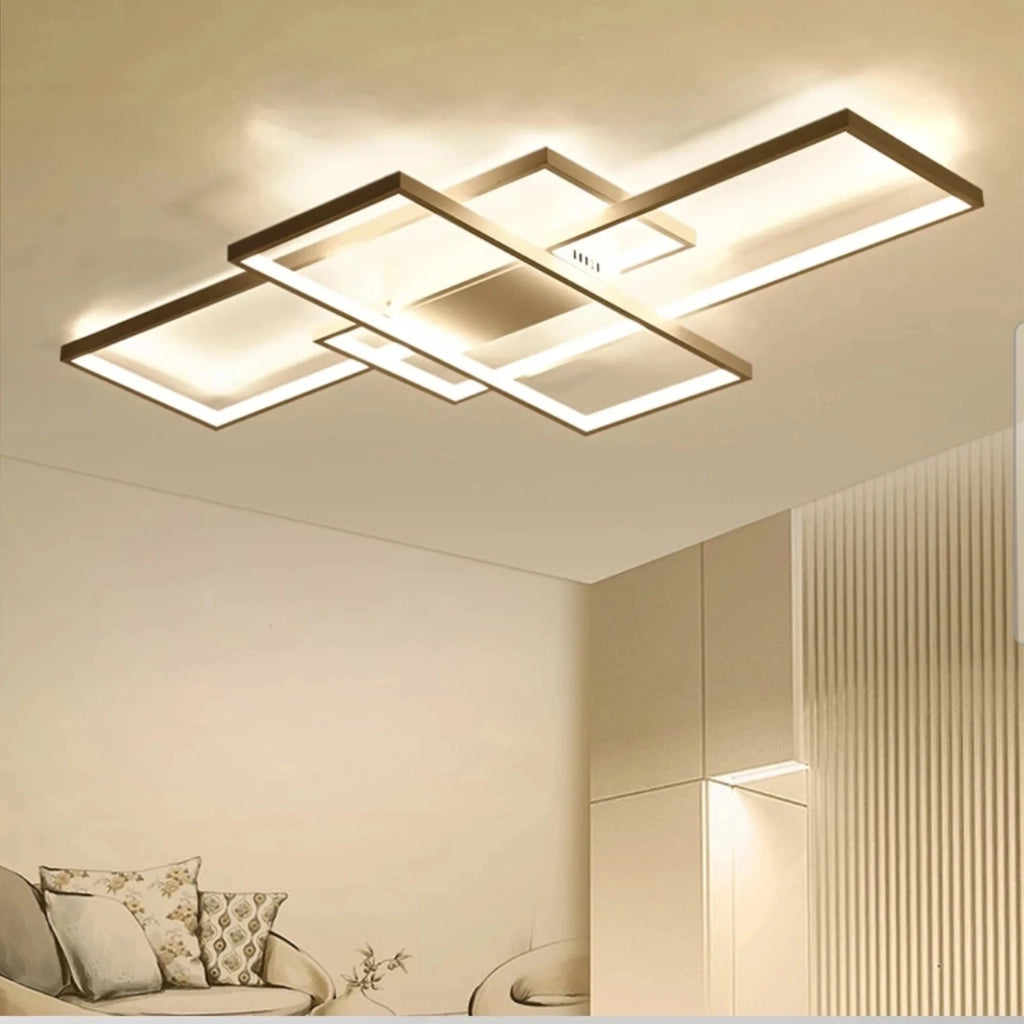 Plafoniera Moderna A Led + Telecomando App660 Bianco