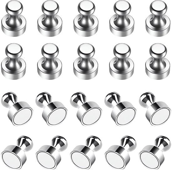 24 pezzi di magnete neodym forti, magneti mini 12 x 16 mm magneti forti per tabella magnetica frigorifero