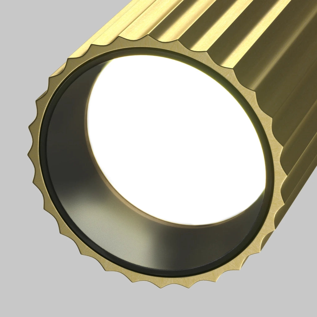 Maytoni Plafoniera design Calipso 1 luce GU10 nero alluminio