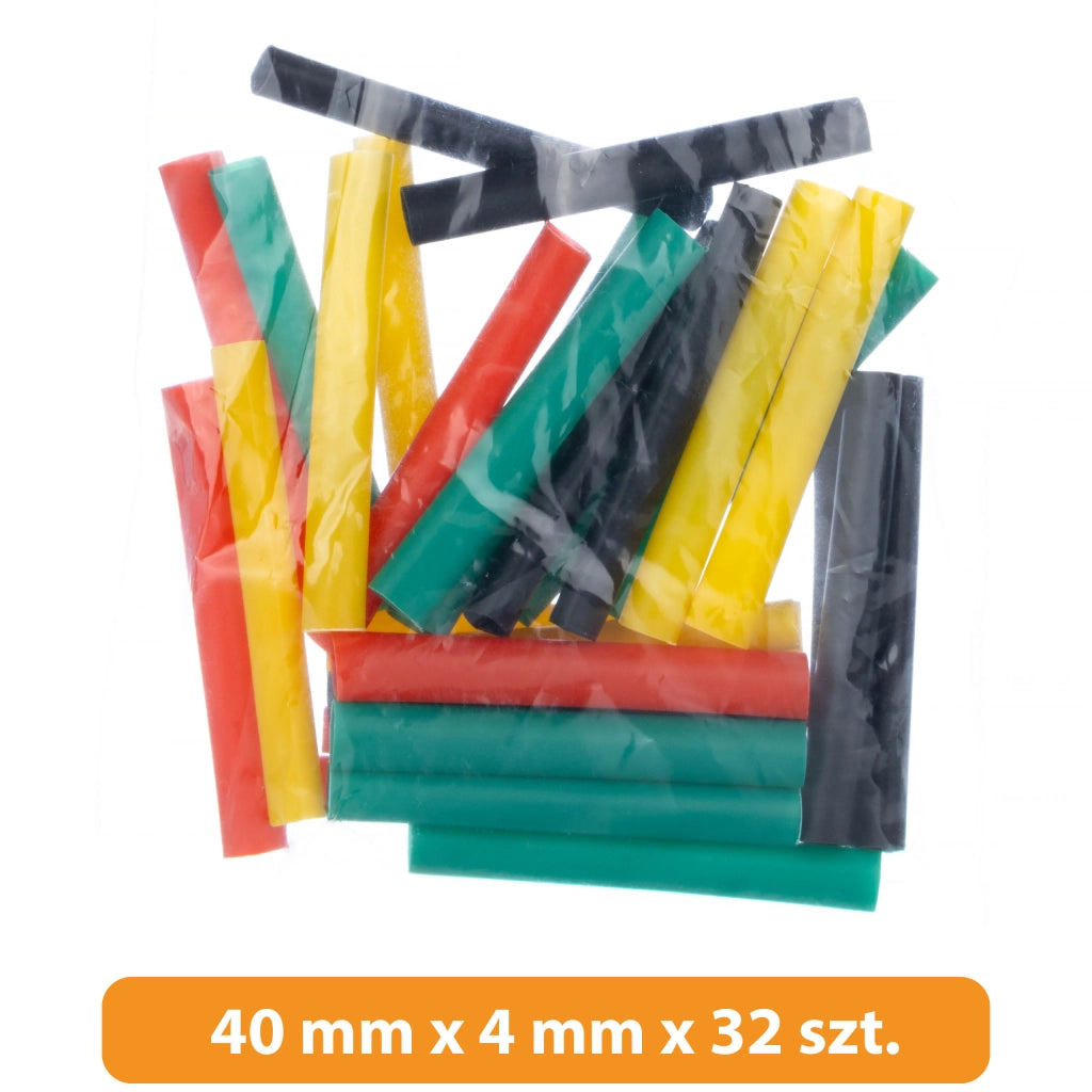 Set di Tubetti Termorestringenti Rosfix – 328 Pezzi | Poliolefina, 8 Dimensioni, 5 Colori