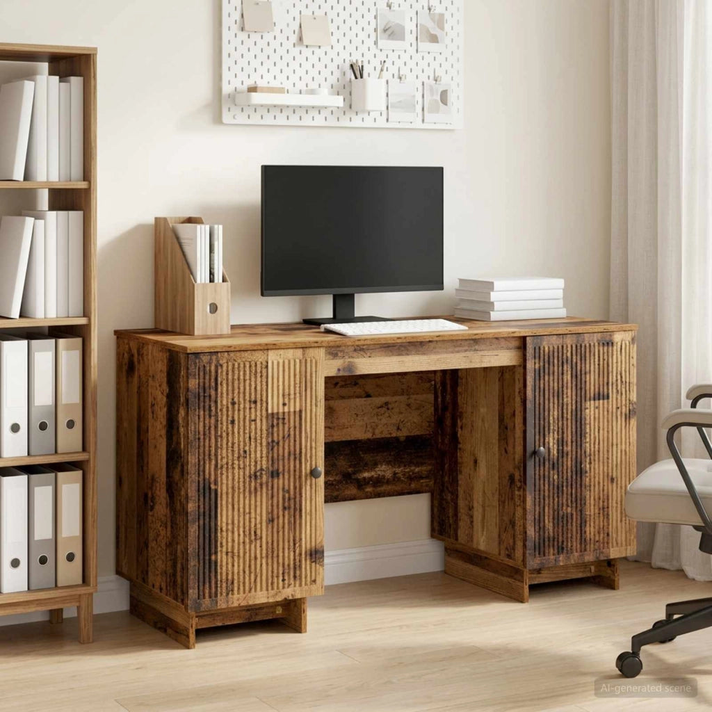 Scrivania Legno antico Legno ingegnerizzato 142,5 x 50 x 75 cm 3414574