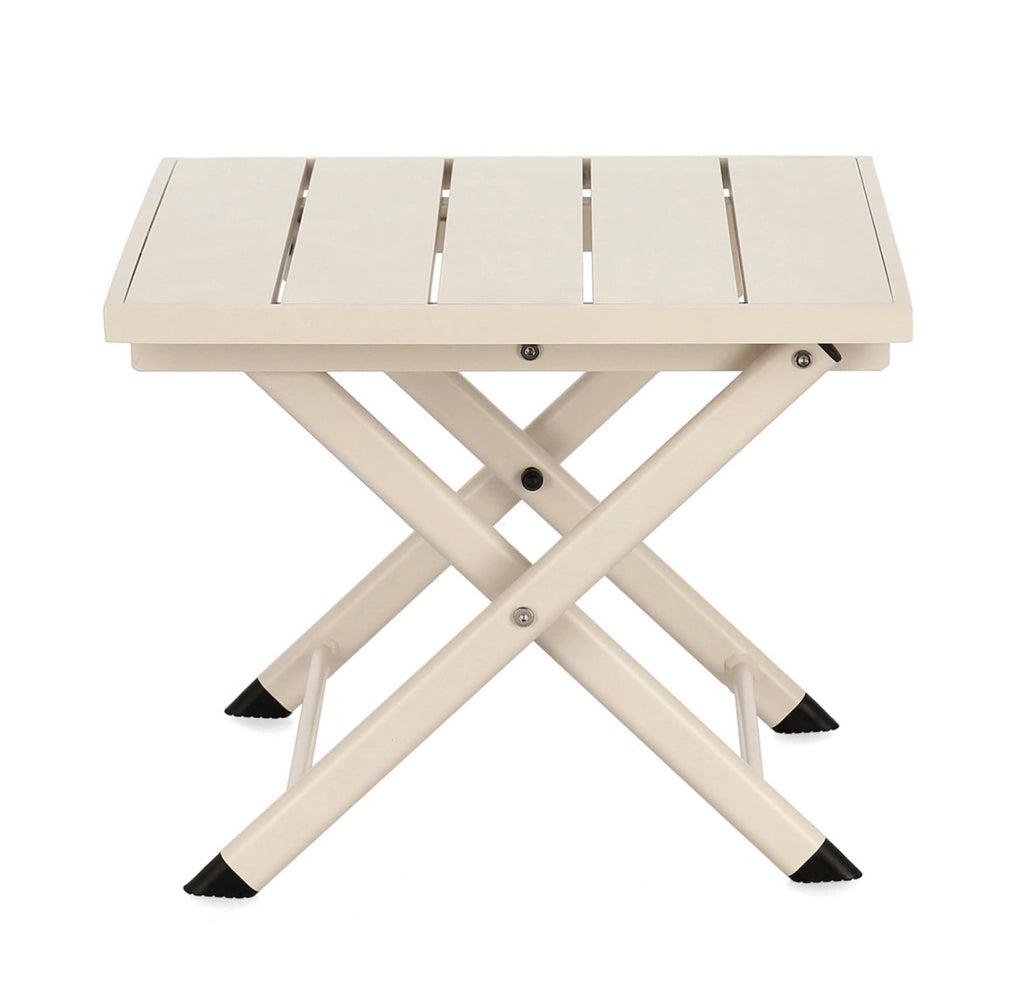 Tavolino da Esterno 44x43x36h cm in Alluminio Taylor Whisper