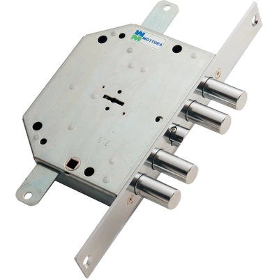 SERRATURA METALLO INFILARE 89C751 MOTTURA - DM M4 TRIPL+SCR IP.MM 28 E.MM 60 SX