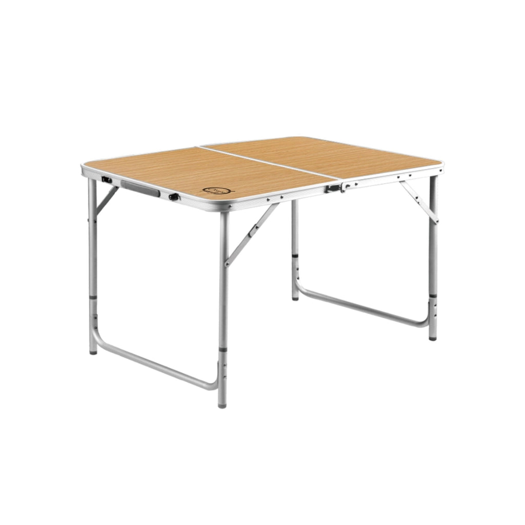 Tavolo da campeggio pieghevole a 6 posti - O'Camp - Forma di valigia - Dimensioni: 120 x 60 x 70 cm