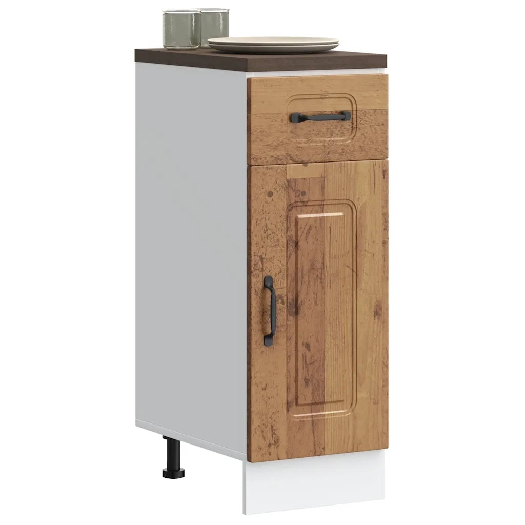 Base da Cucina Kalmar Legno Vecchio in Legno Multistrato 853465