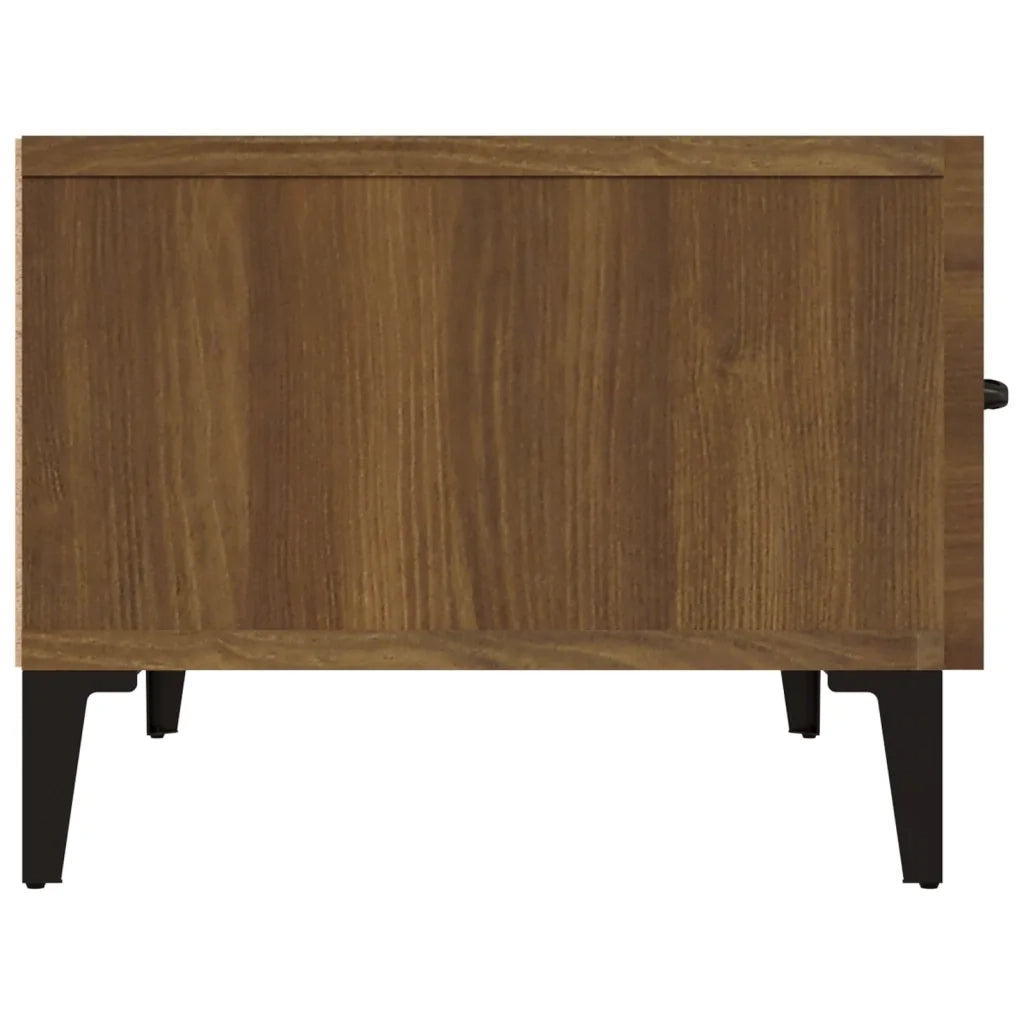 Mobile TV Rovere Marrone 150x34,5x30 cm in Legno Multistrato 817512