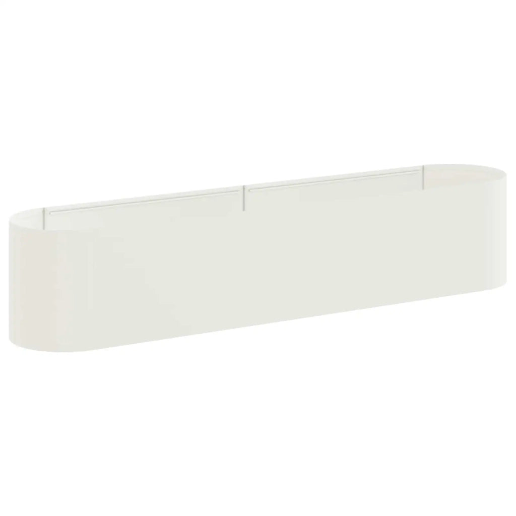 Letto rialzato da giardino Bianco 200 x 40 x 40 cm 8011692