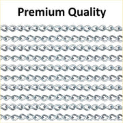 Ophangketting Versatil per Sedie a Sospensione e Letti a Sospensione con Due Grappini, Disponibile in Diverse Lunghezze