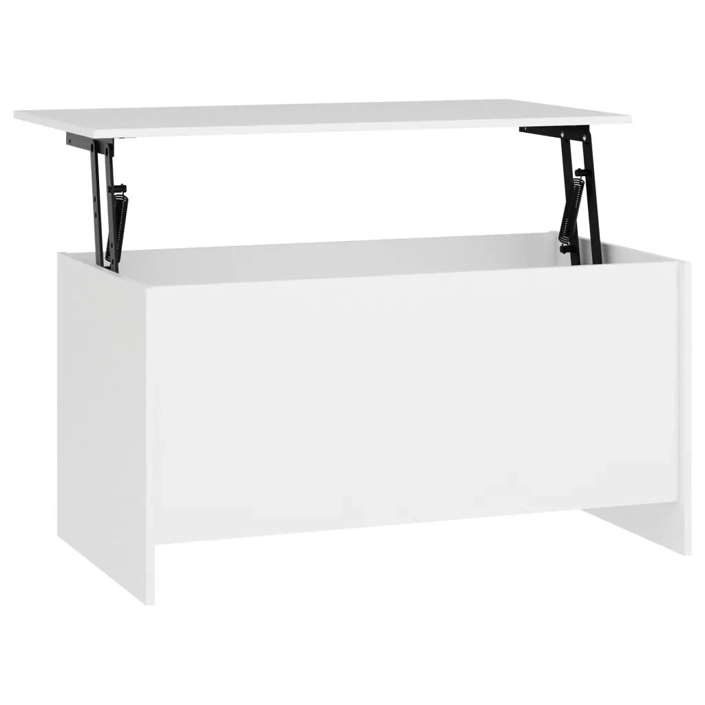 Tavolino da salotto | Tavolino da caff¨¨ | Tavolino da Soggiorno Bianco 102x55,5x52,5 cm Legno Multistrato
