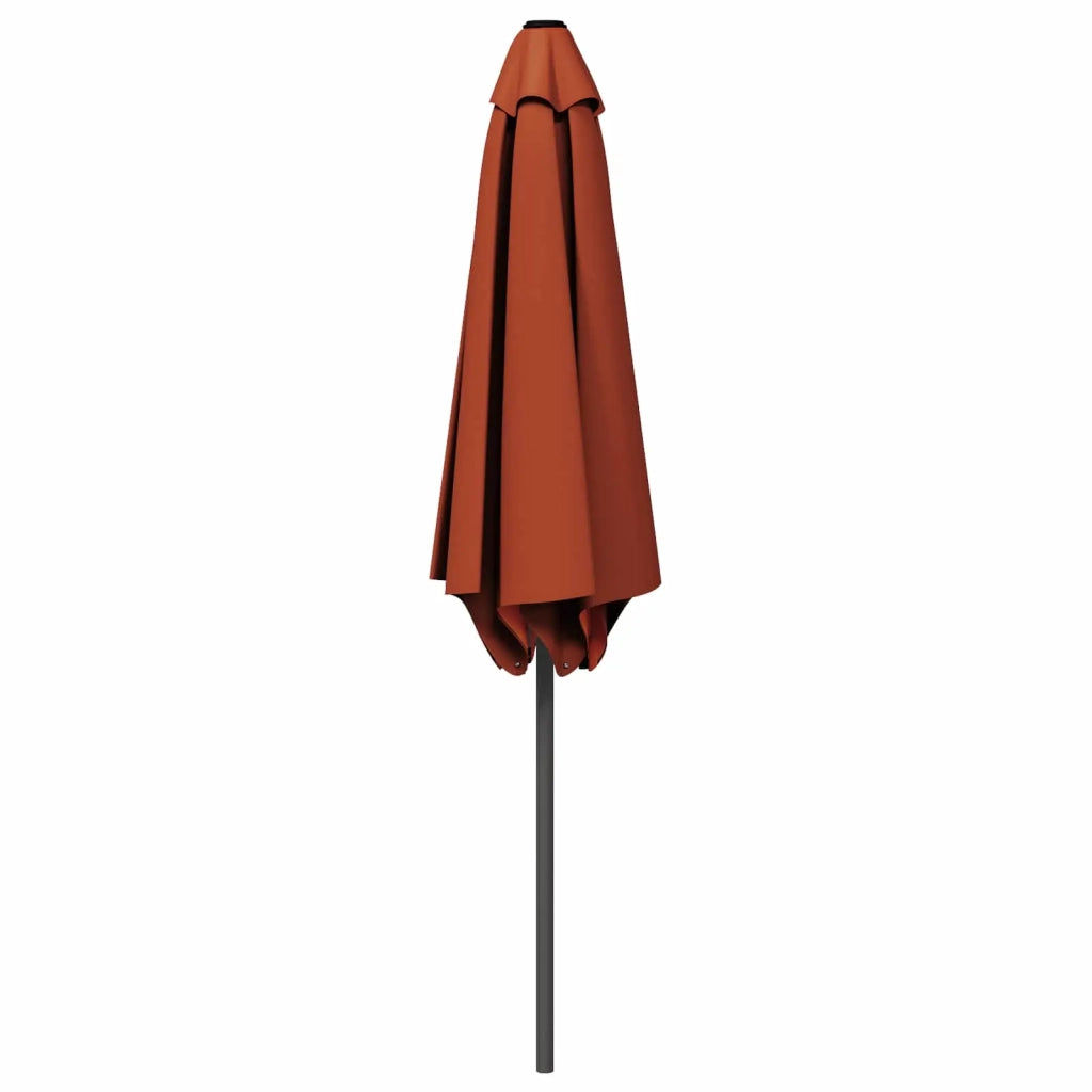 Ombrello da giardino 230 x 230 cm Poliestere Rettangolare 42036180