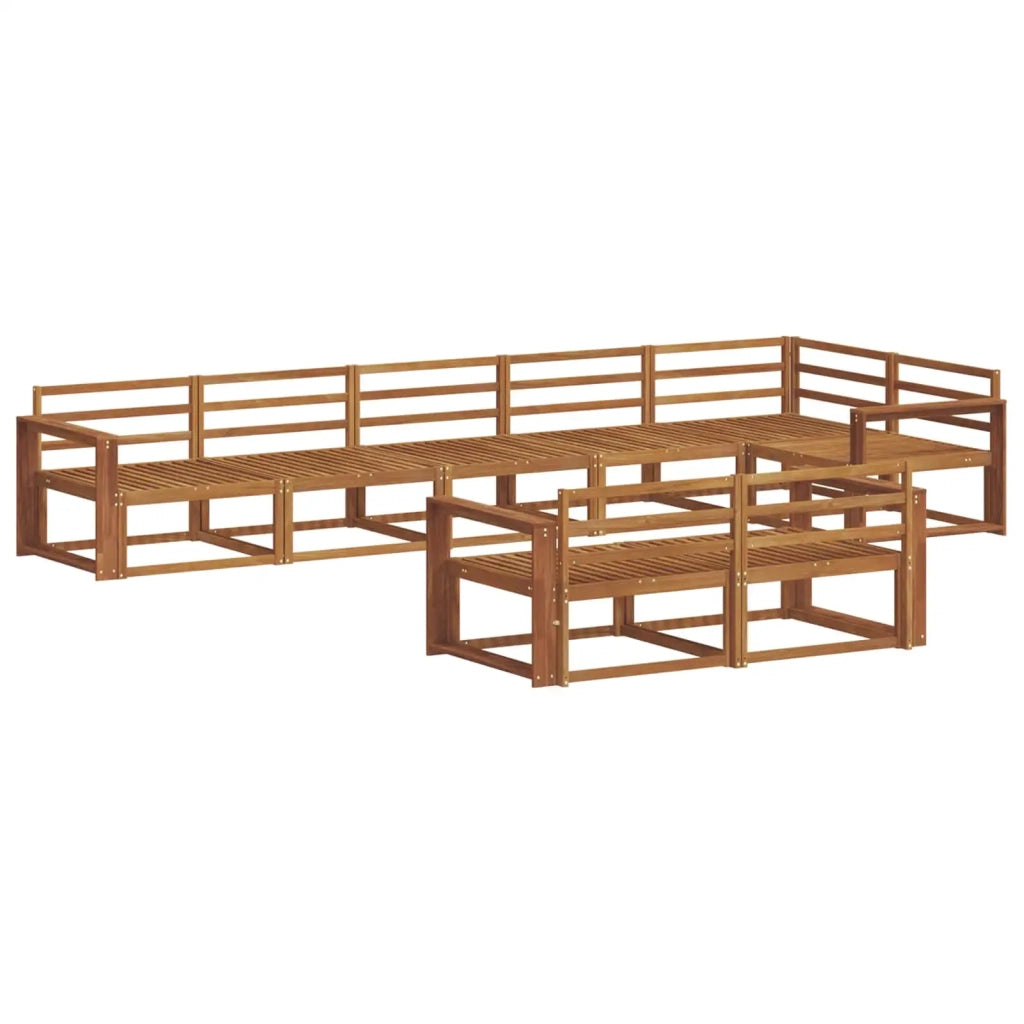 Set di divani da esterno 8 pcs Naturale 3367757