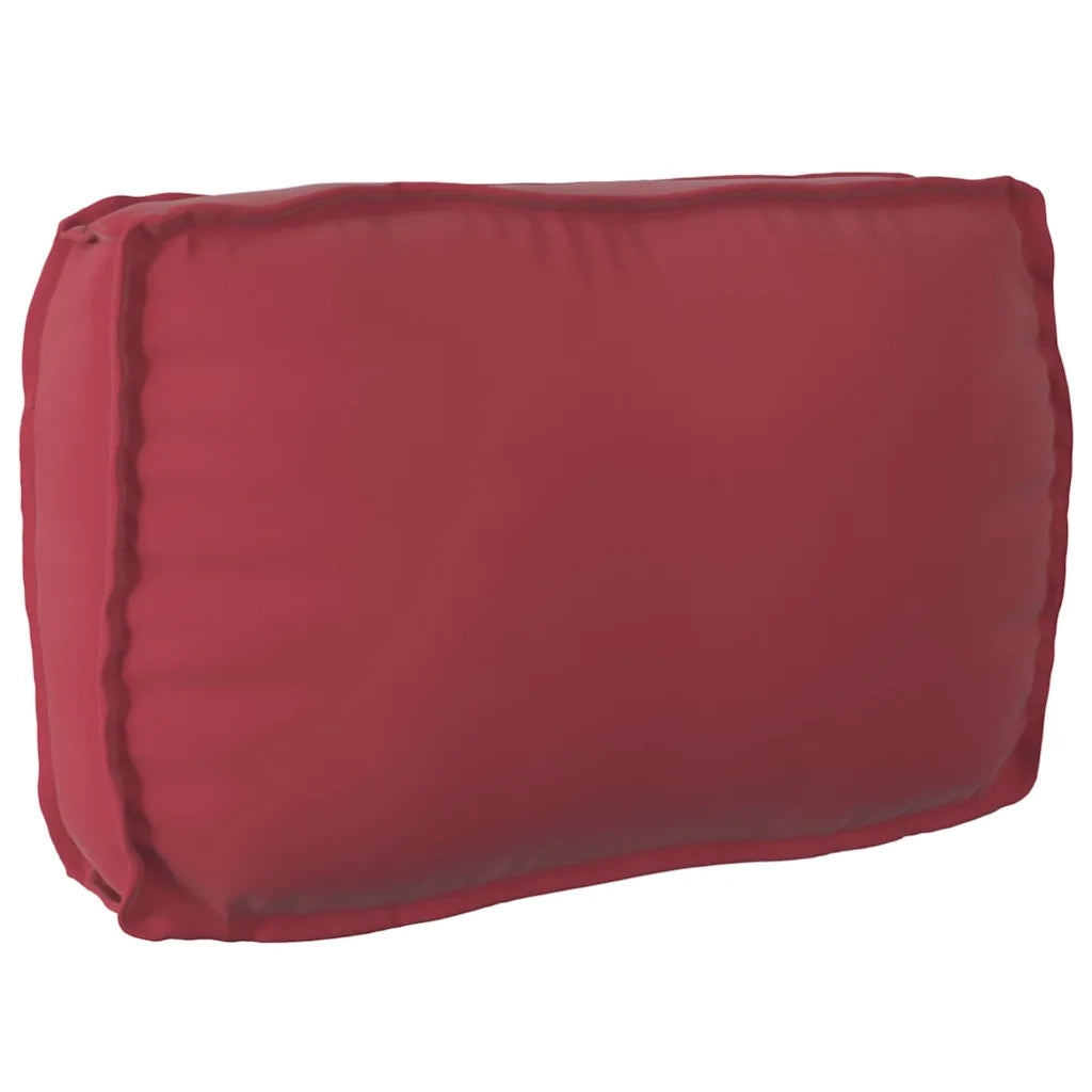Cuscino Rosso Vino 70 x 40 x 12 cm Tessuto Oxford 42001524