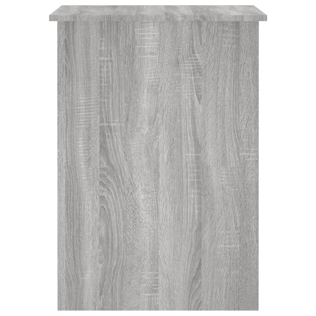 Scrivania Sonoma postazione computer mobile per computer scrivania da studio 100 x 55 x 75 cm legno ingegnerizzato grigio 02_0023942