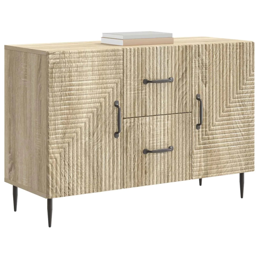 Credenza Rovere Sonoma 89 x 34,5 x 60 cm Legno ingegnerizzato