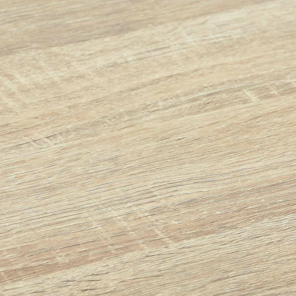 Libreria industriale in metallo ed effetto legno, 4 livelli, marrone