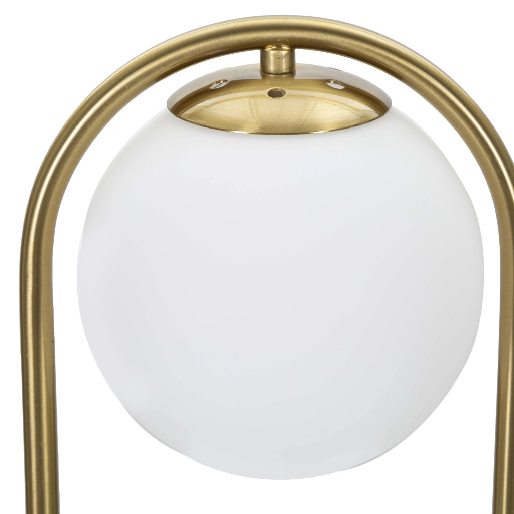 Kizhi, Lampada da Tavolo Necessaria 1 Lampadina, Bianco Opaco